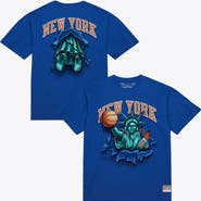 Mitchell & Ness Men's Mitchell & Ness Blue New York Knicks Breakthrough T-Shirt