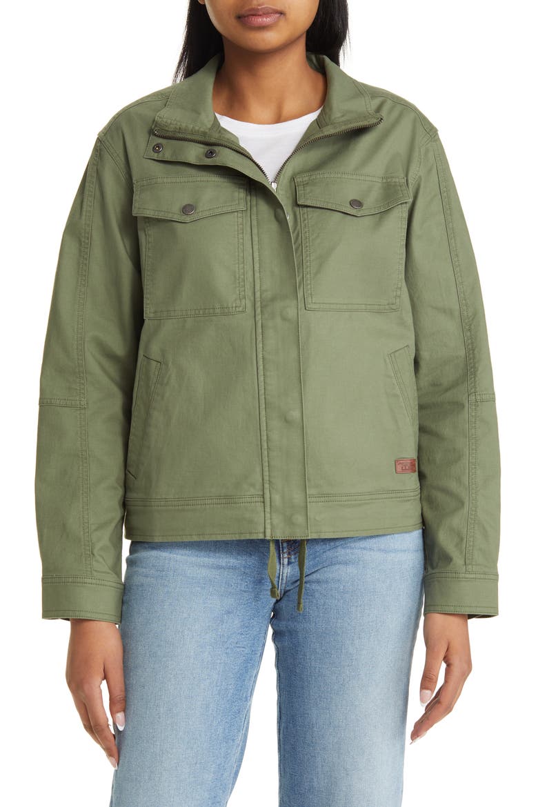 Beanflex Utility Jacket, Alternate, color, DEEP OLIVE