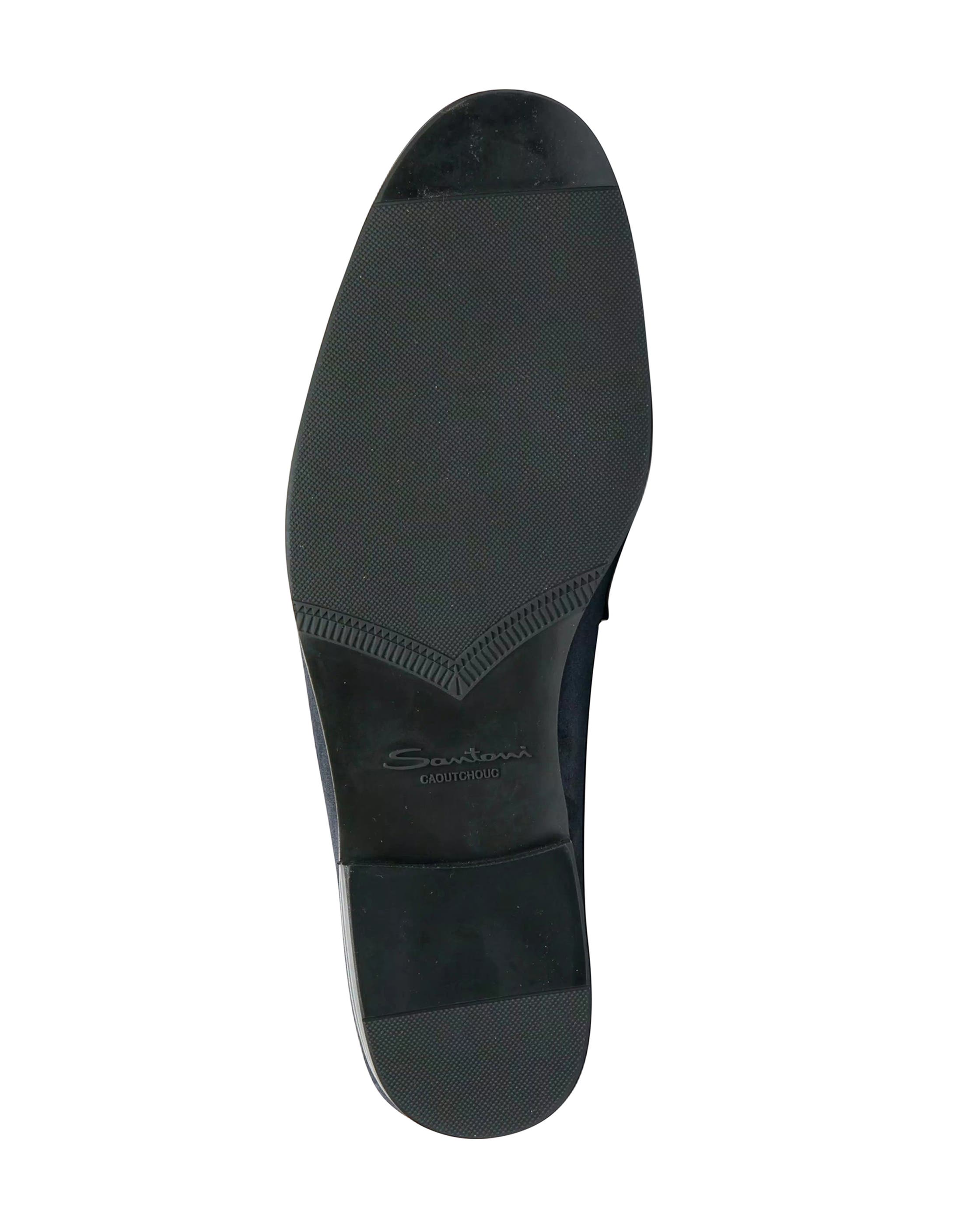 Suede Carla Loafer, Alternate, color, Blue