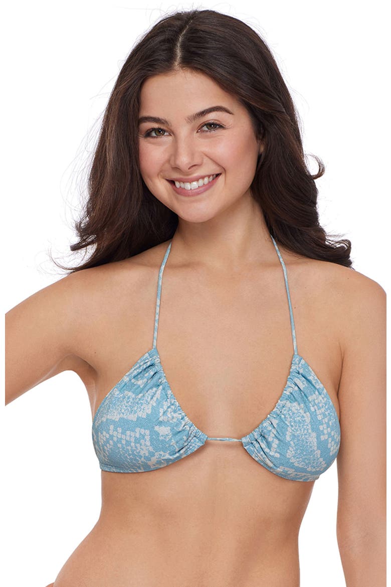 Multiway Adjustable Convertible Triangle Bikini Top, Alternate, color, Hugs & Hisses