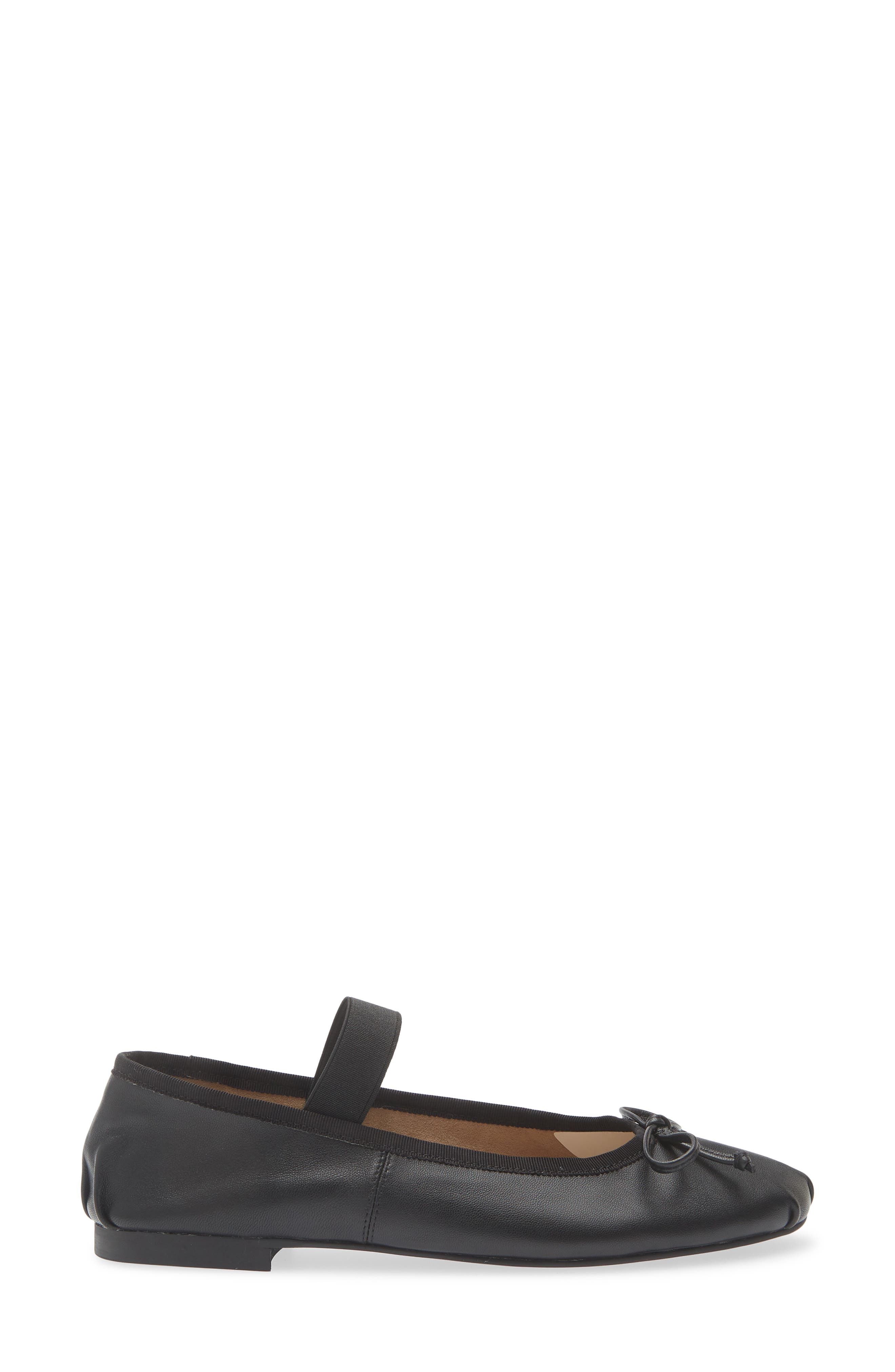 Tony Bianco Caspian Mary Jane Flat, Alternate, color, Black Nappa