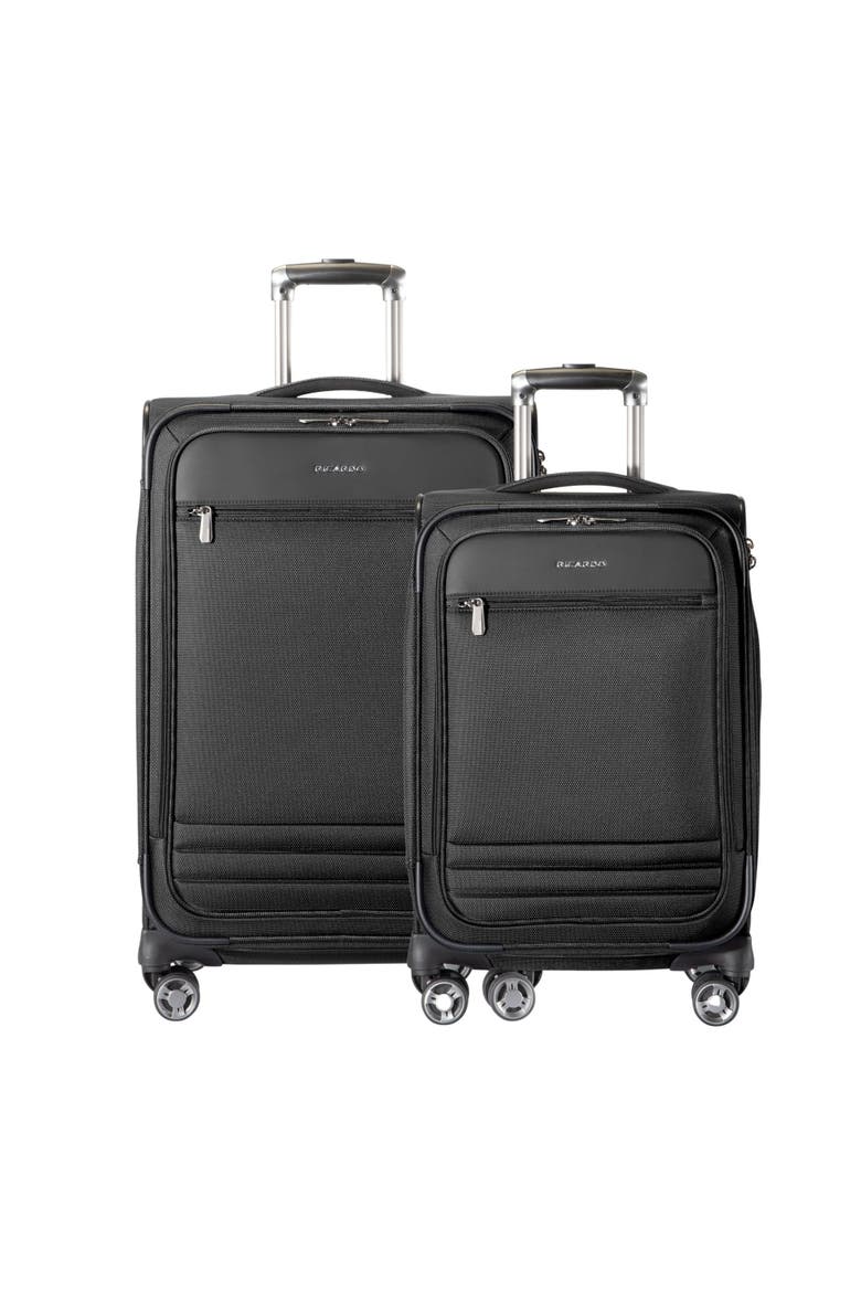 Ashbury Softside Expandable 2 Piece (20"/24") Luggage Set, Main, color, Black