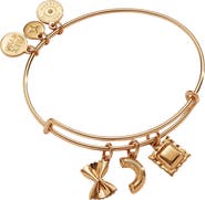 Alex and Ani Bangle Bracelet Multi Charm Pasta