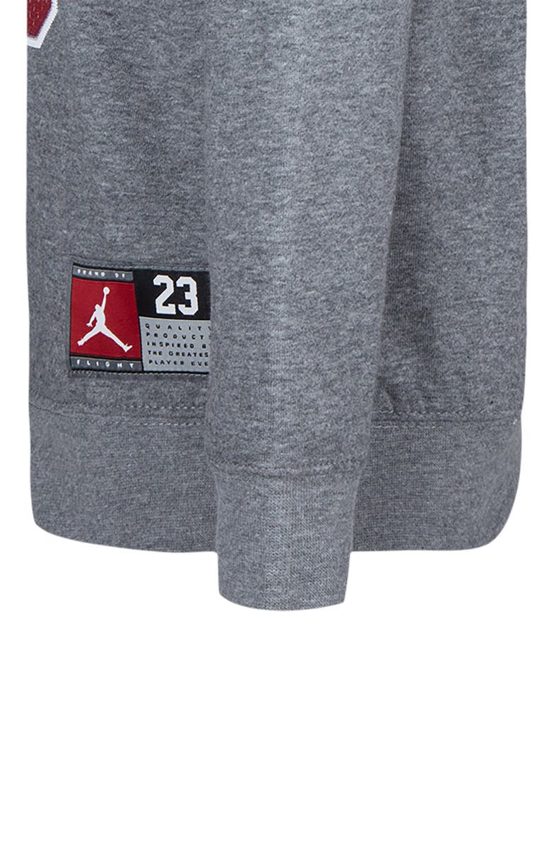 Jordan Kids' Graphic Fleece Hoodie & Joggers Set, Alternate, color, Carbon Heather