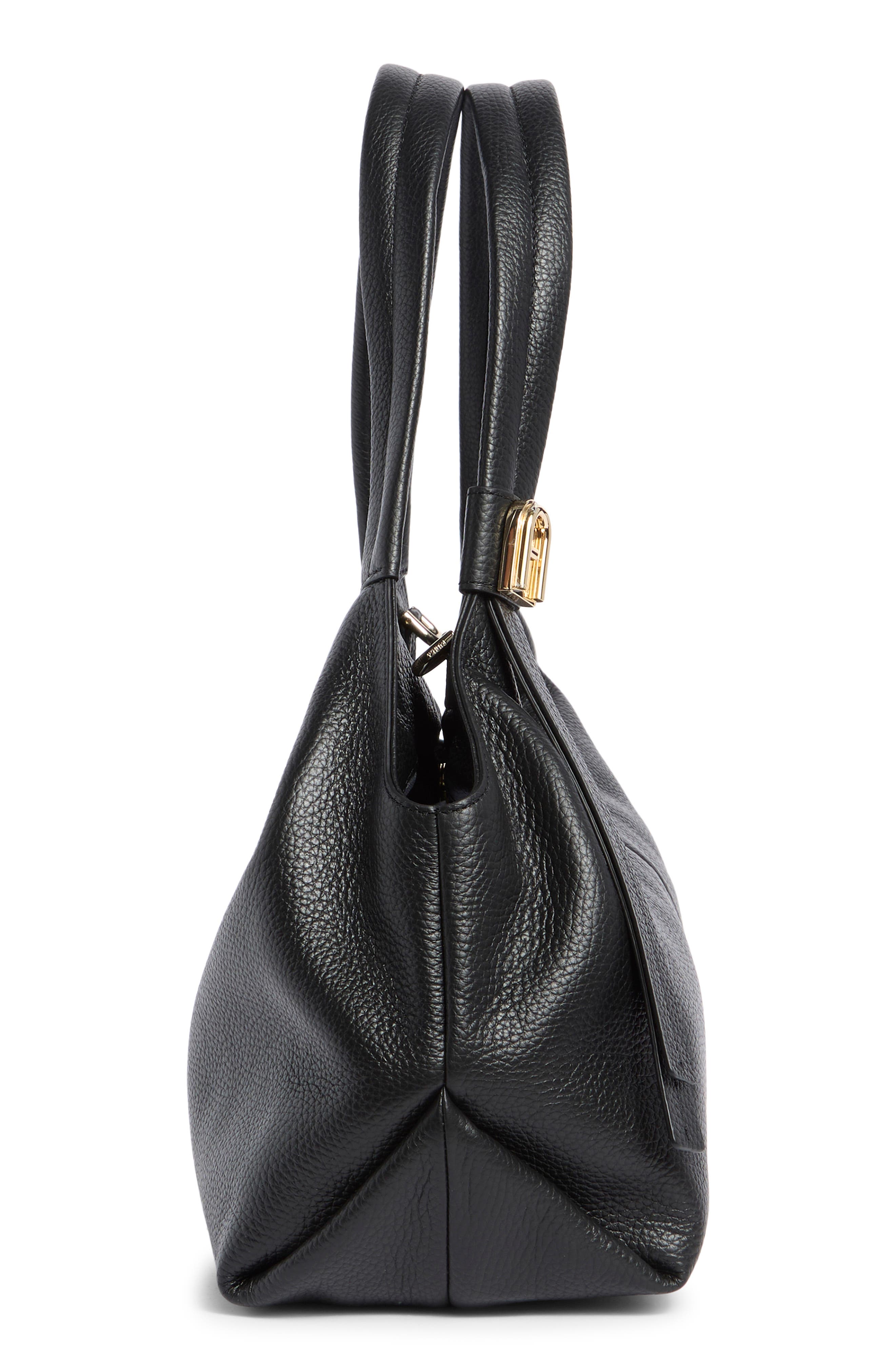 Furla Planeta Hobo Shoulder Bag, Alternate, color, Nero