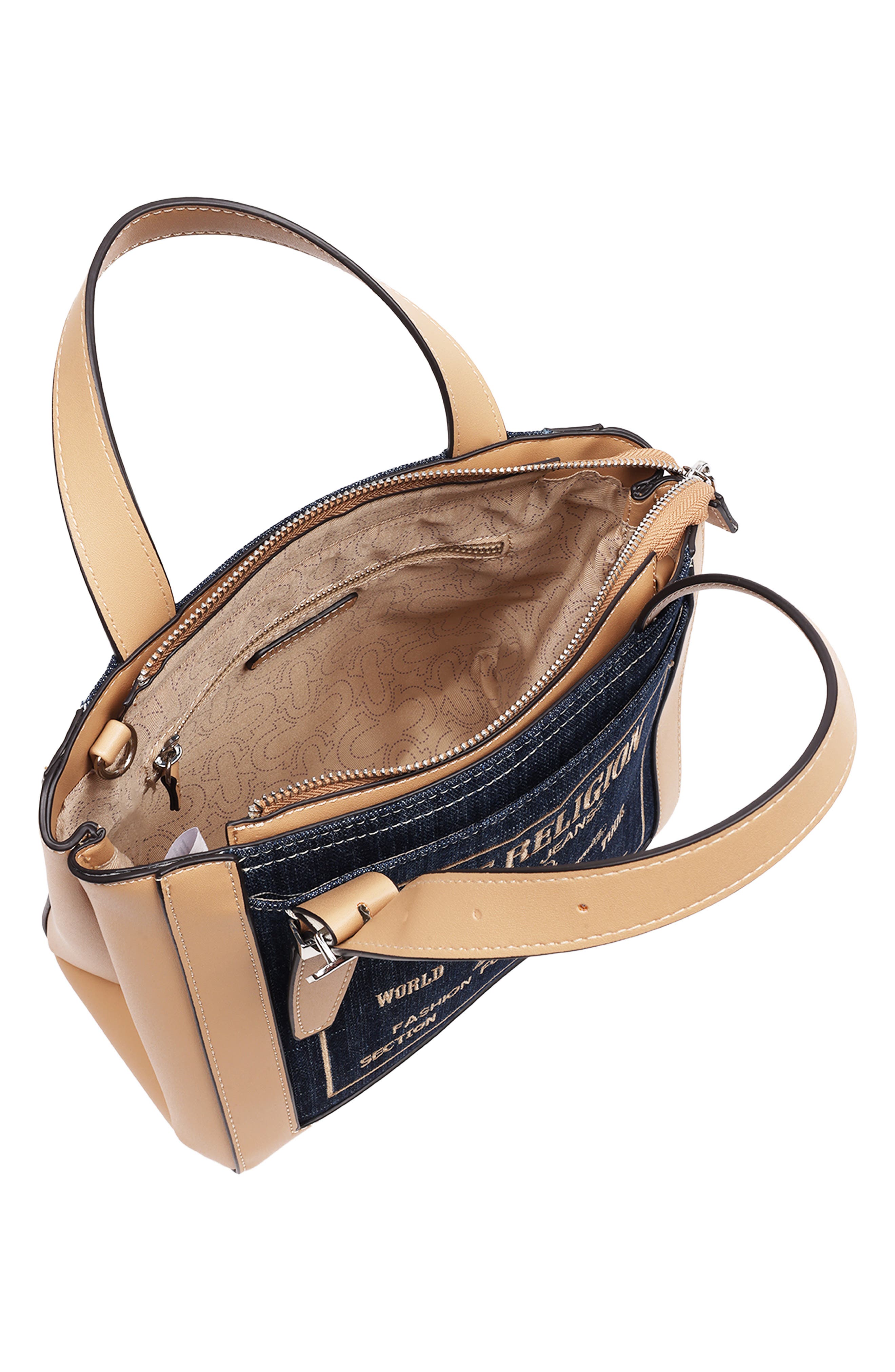 True Religion Arvin Budddha Crossbody Tote, Alternate, color, 