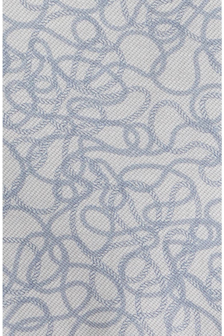 James OoohCotton® Serpentine String Print Twill Button-Up Shirt, Alternate, color, PLATINUM