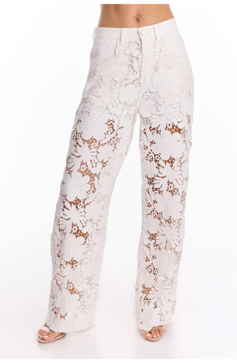 The Noli Shop Celeste High Rise Jean, Main, color, White