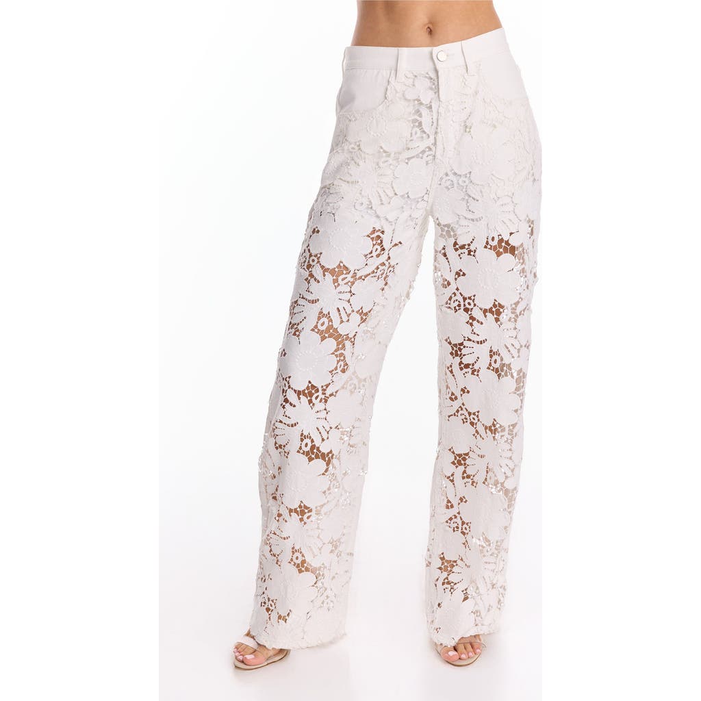 The Noli Shop Celeste High Rise Jean In White