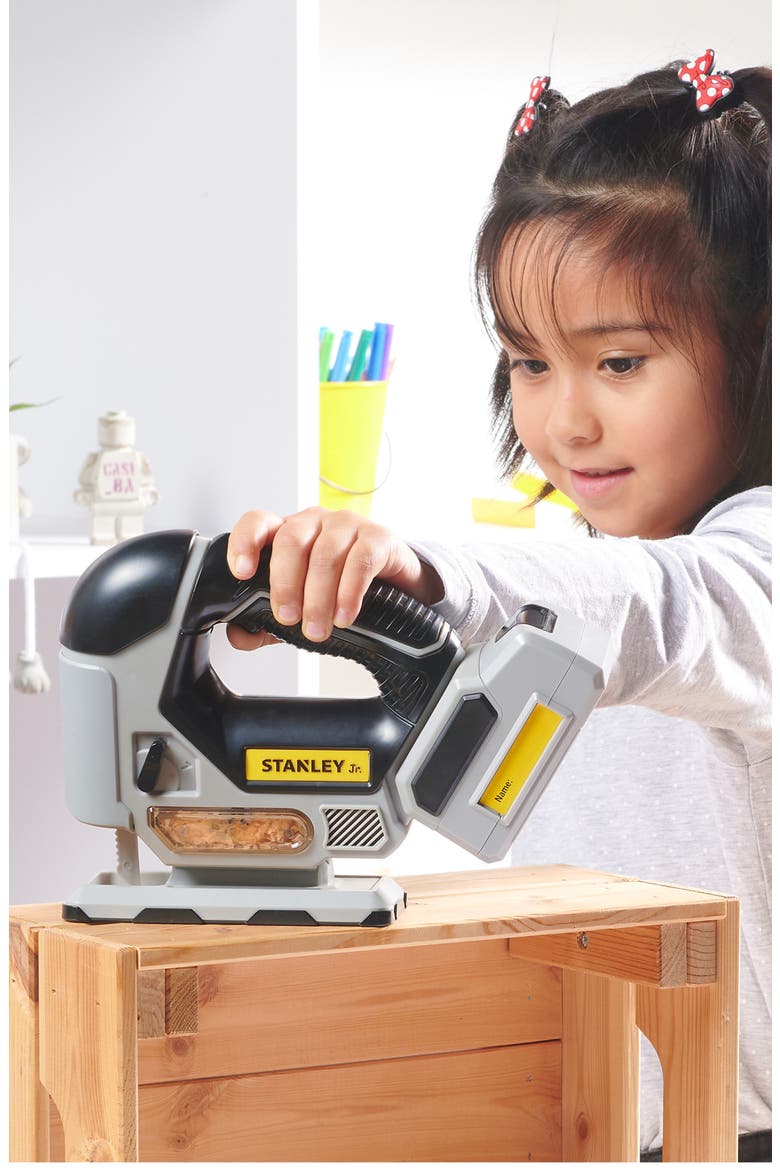 Pretend Play Battery Operated Jigsaw, Alternate, color, YELLOW & BLACK