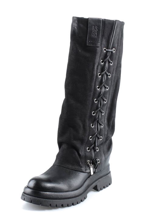 Doson Leather Knee High Boot