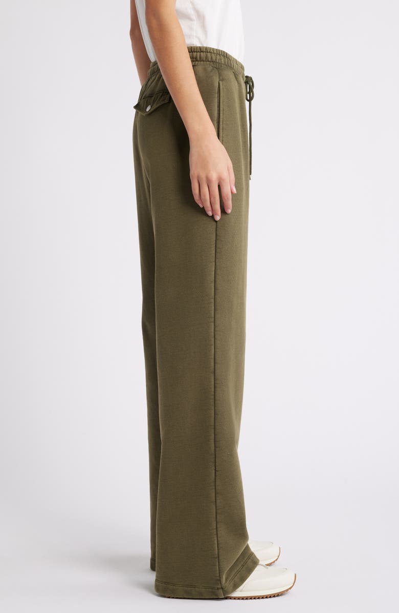 FRAME Wide Leg Track Sweatpants, Alternate, color, 