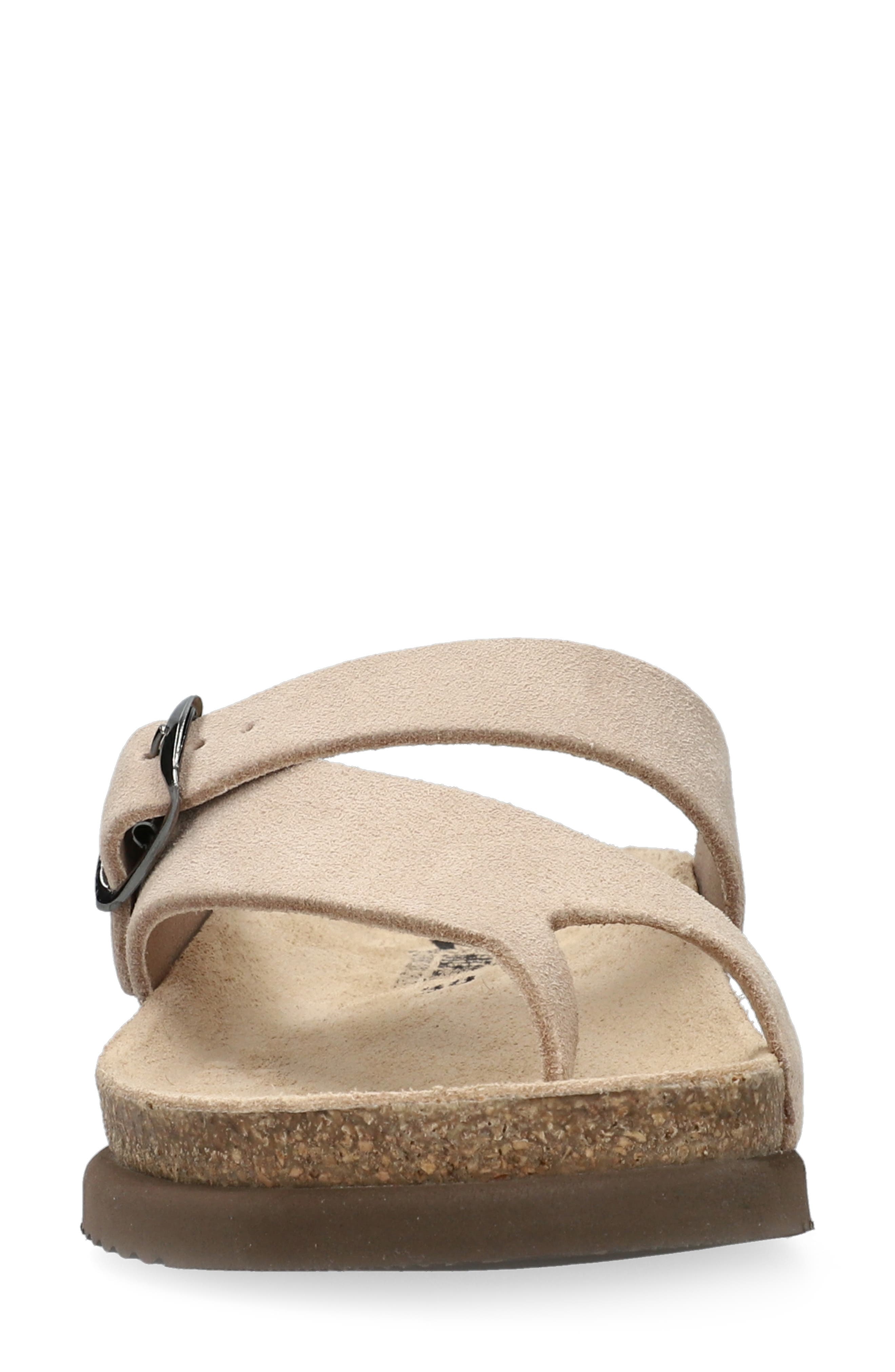 Mephisto Helen Toe Loop Sandal, Alternate, color, Light Sand