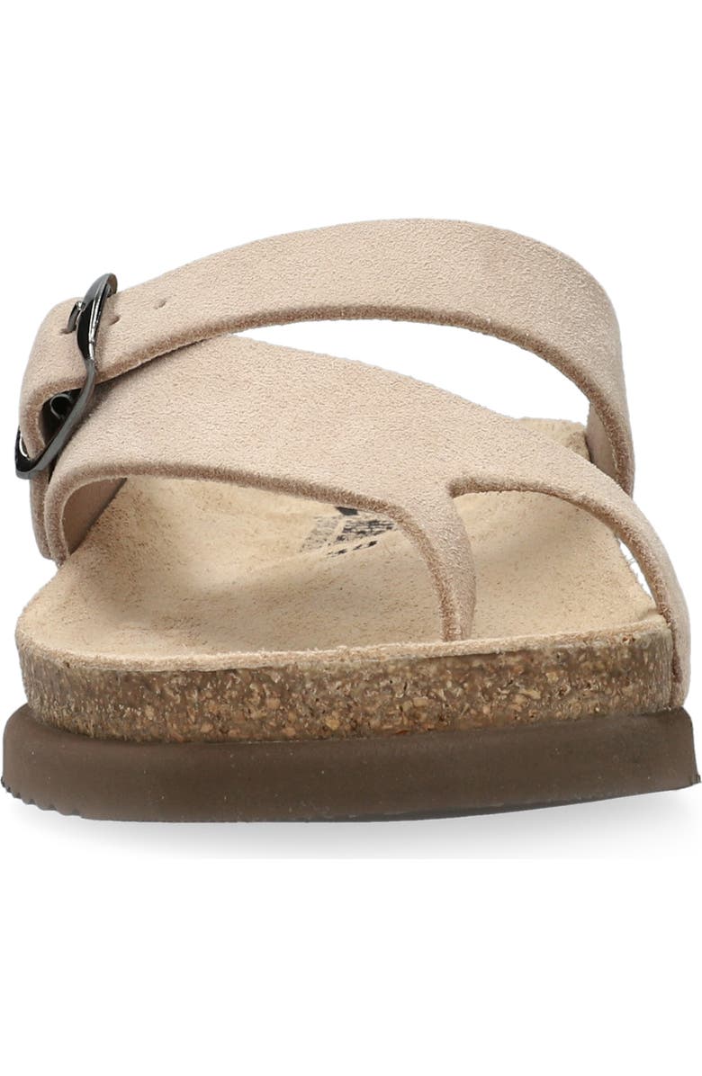 Mephisto Helen Toe Loop Sandal, Alternate, color, Light Sand
