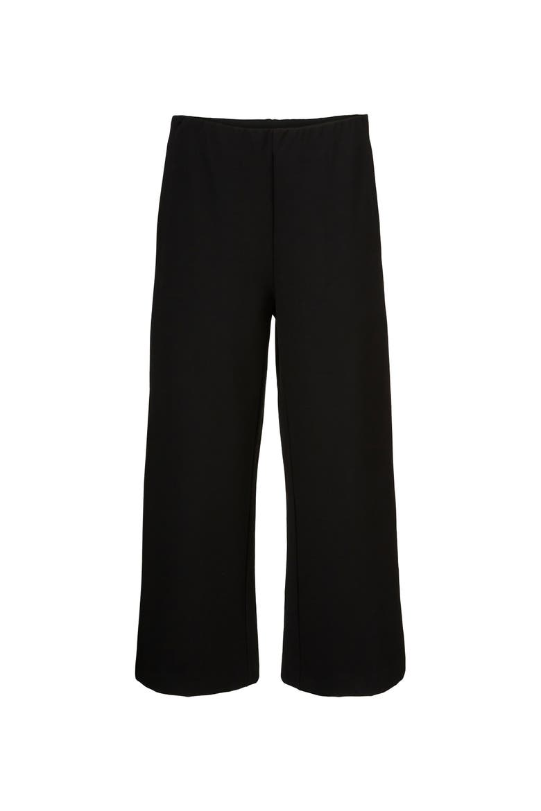 MaPiri High Waisted Cropped Pants, Alternate, color, Black
