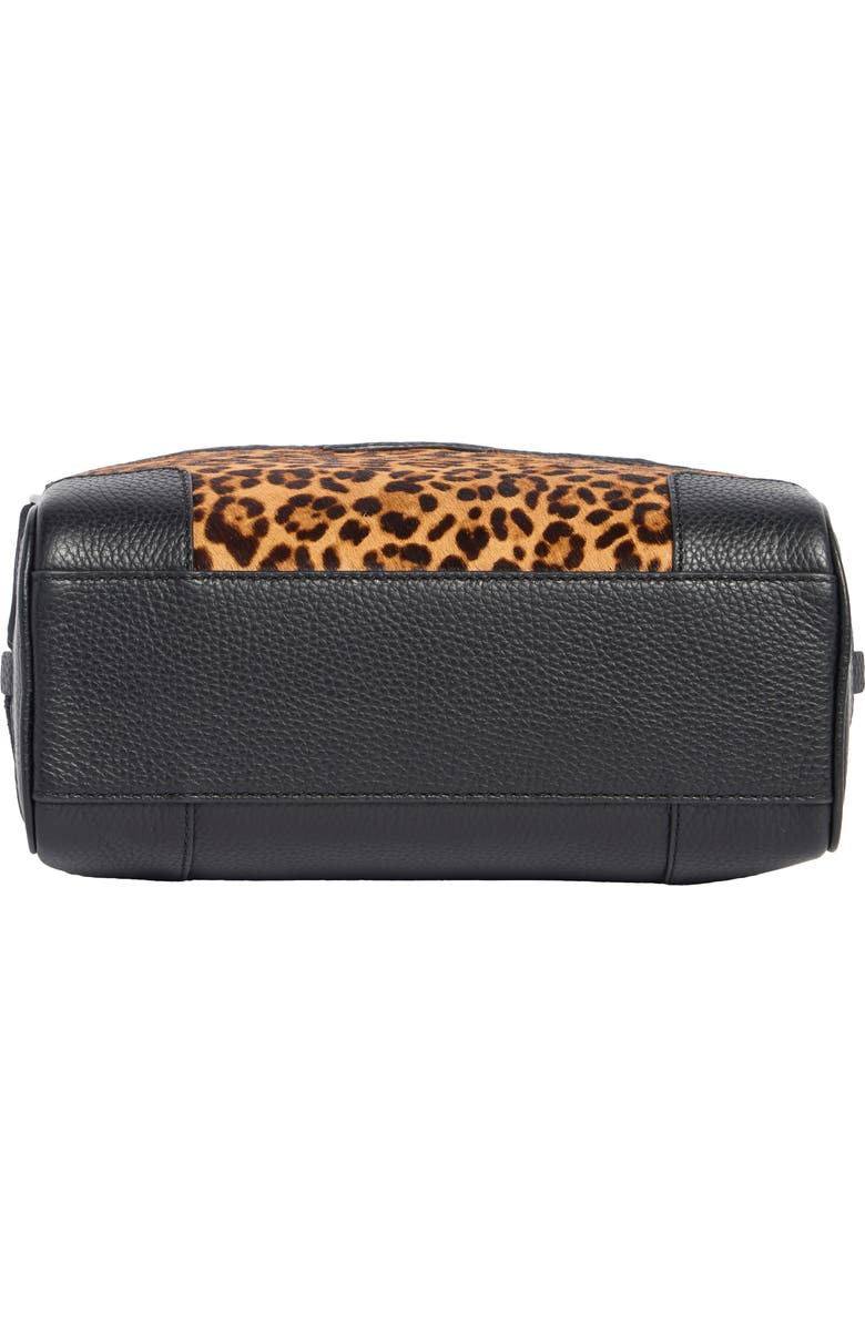 Cole Haan Small Beverly Satchel Bag, Alternate, color, Leopard Prnt/ Black