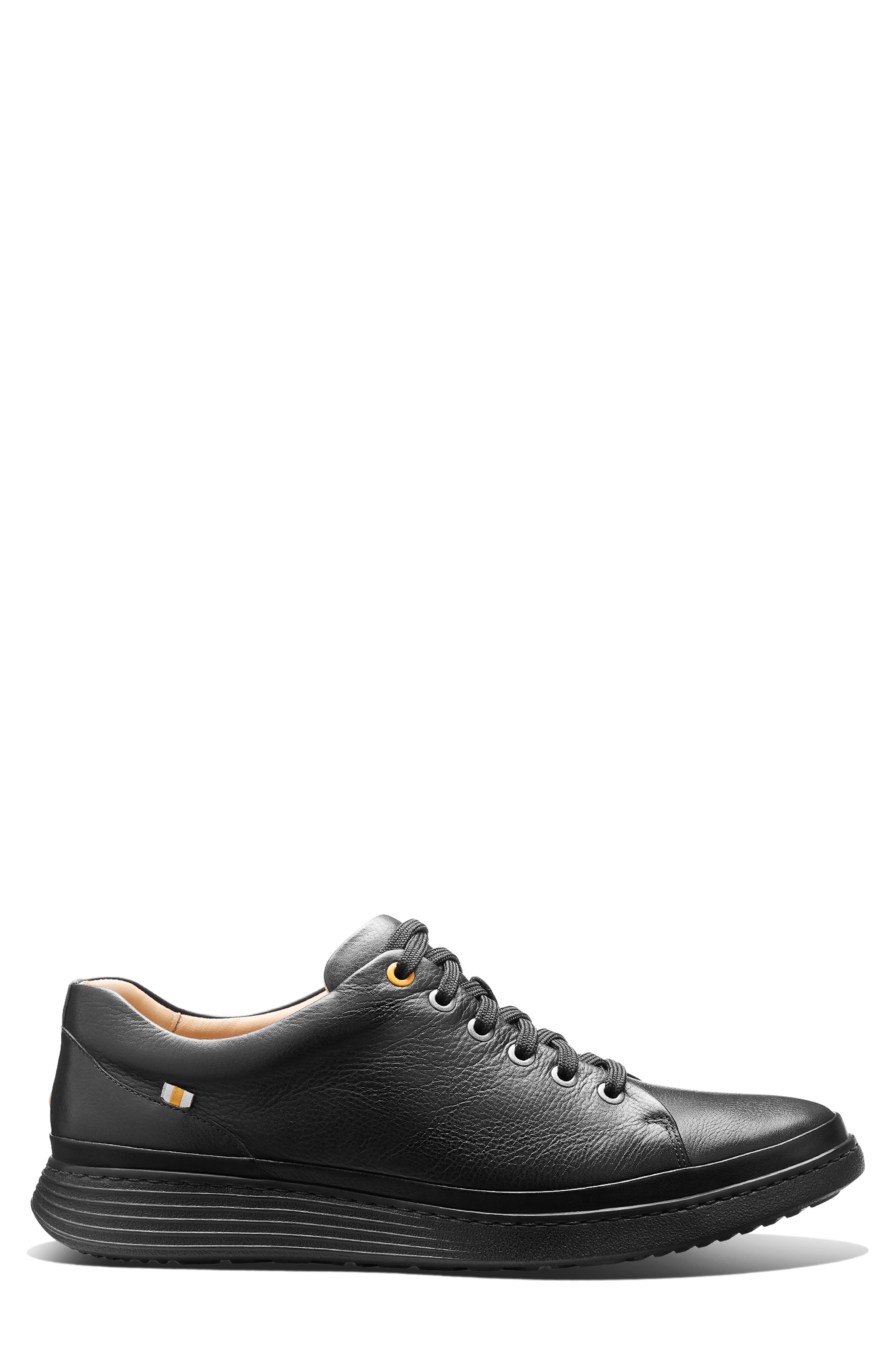 Samuel Hubbard Featherlight Fast Sneaker, Alternate, color, Black Leather