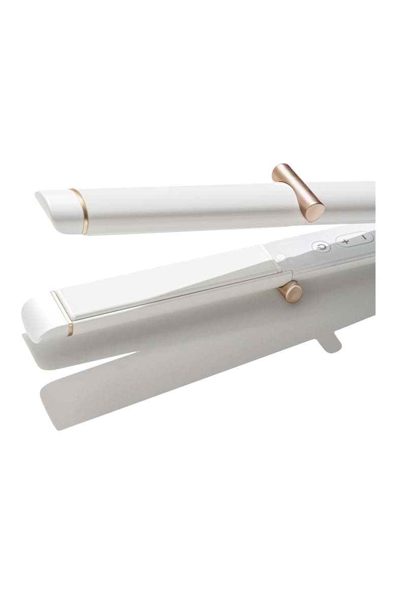 Curling Straightener 2-in-1 Styling Iron, Alternate, color, WHITE