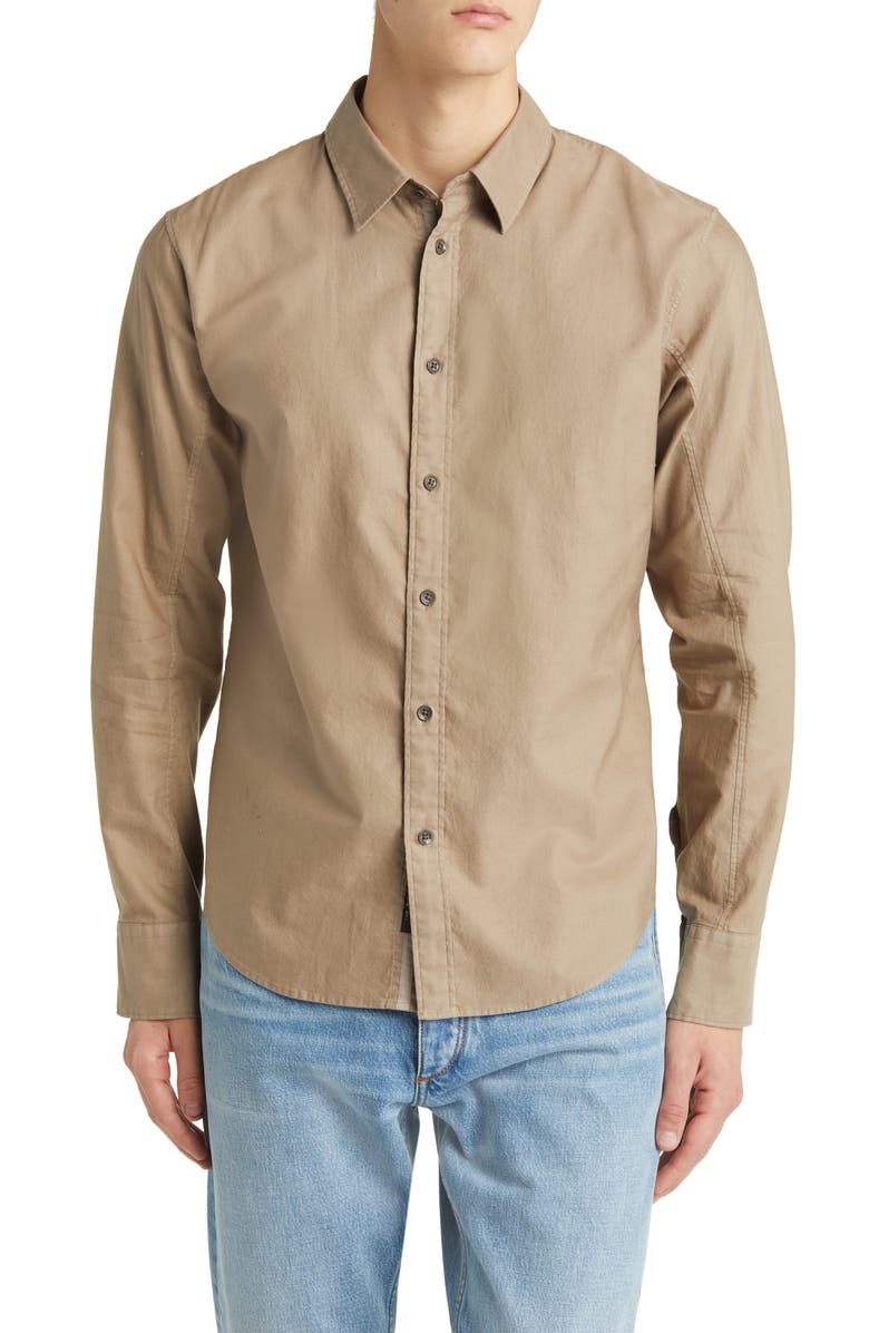 rag & bone Fit 2 Engineered Button-Up Oxford Shirt, Main, color, 