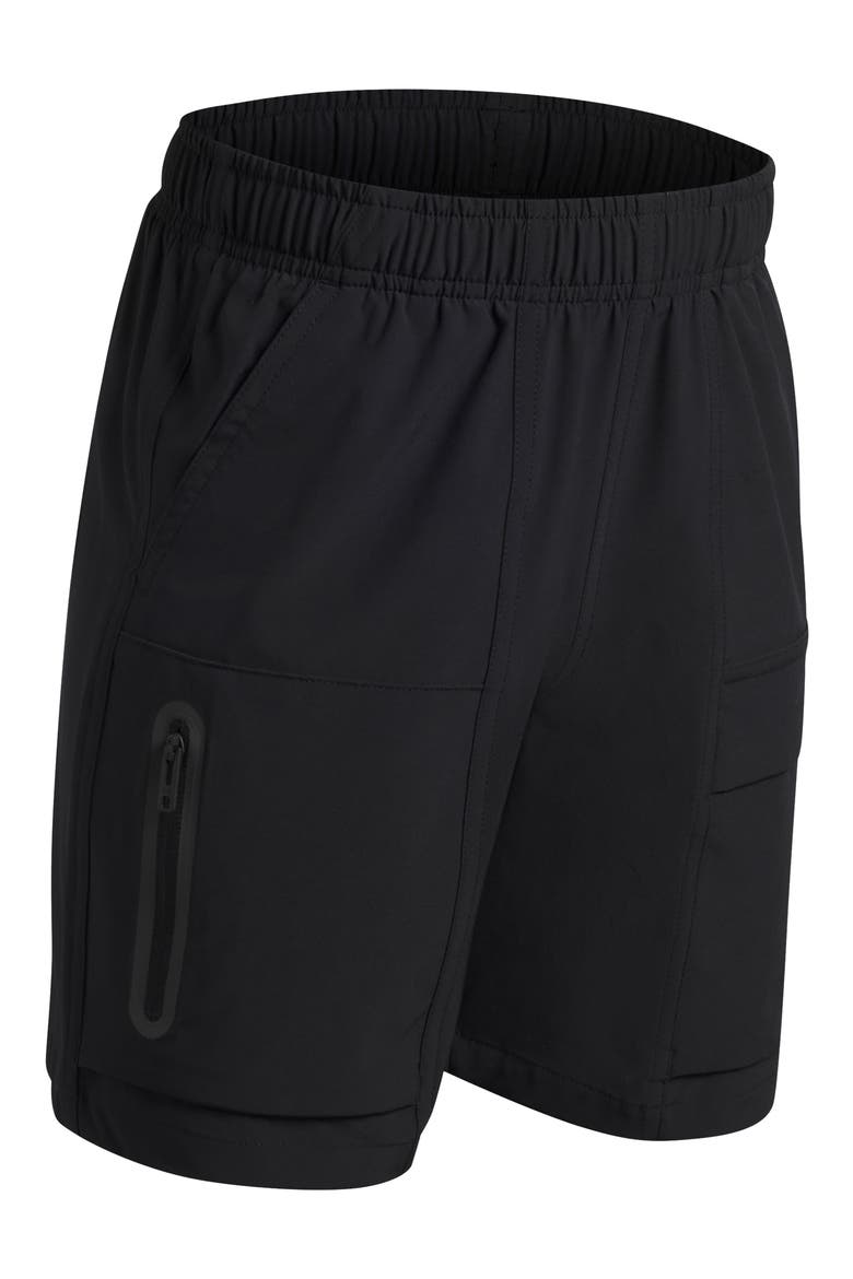 Kids' Unstoppable Shorts, Alternate, color, BLACK