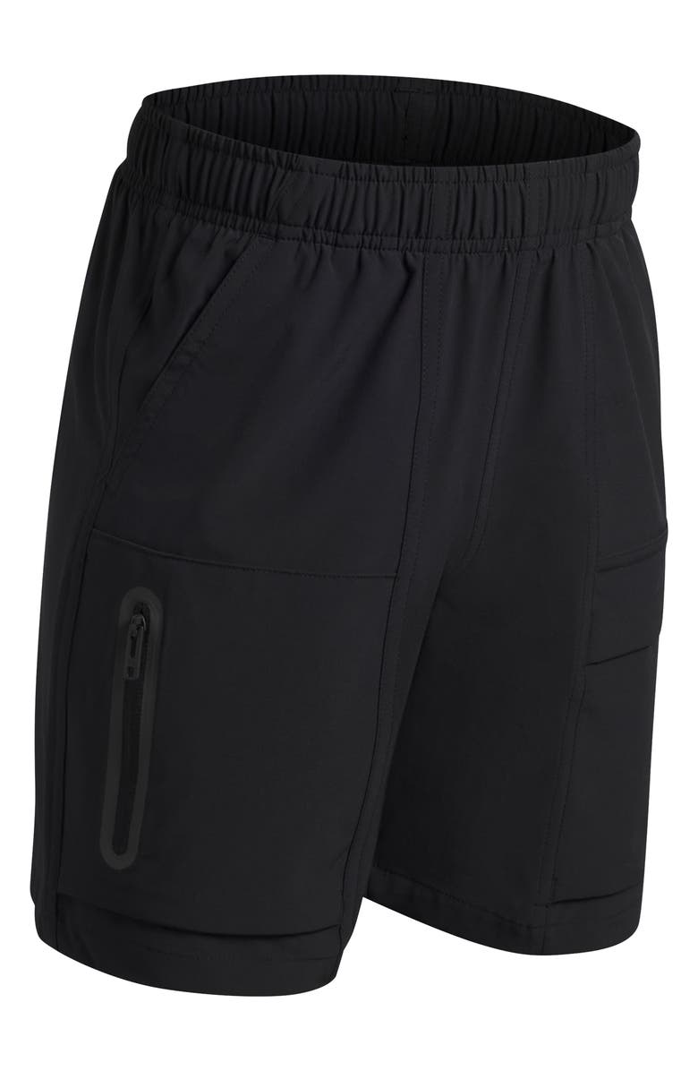 Under Armour Kids' Unstoppable Shorts, Alternate, color, Black