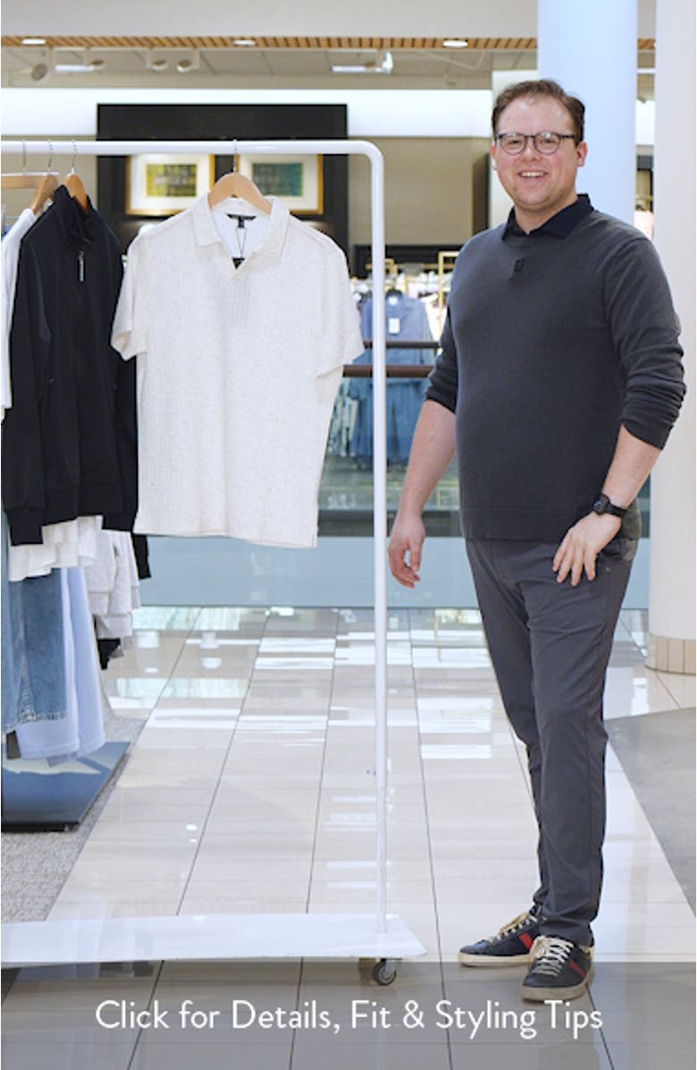 Isadore Rib Johnny Collar Polo, sales video thumbnail