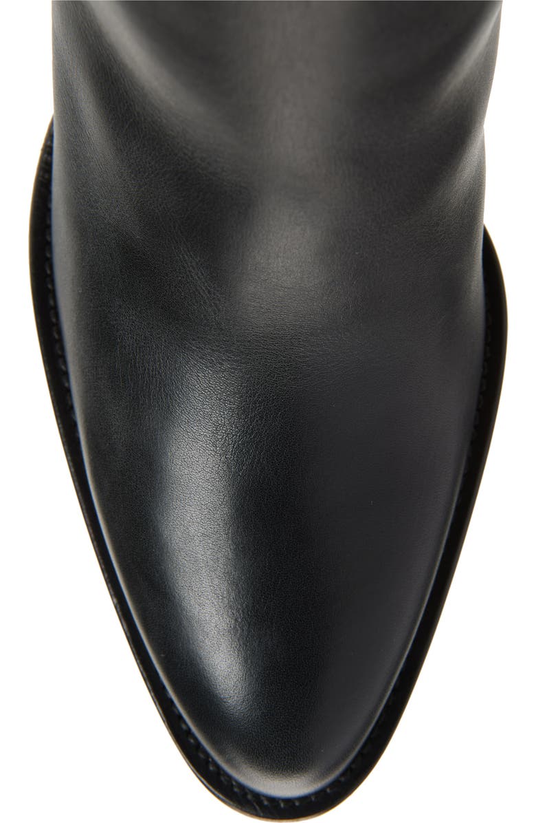 Saint Laurent Julia Divine Thigh High Boot, Alternate, color, Noir