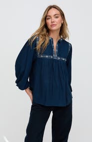 Raffya Baez Billowy Sleeve Blouse