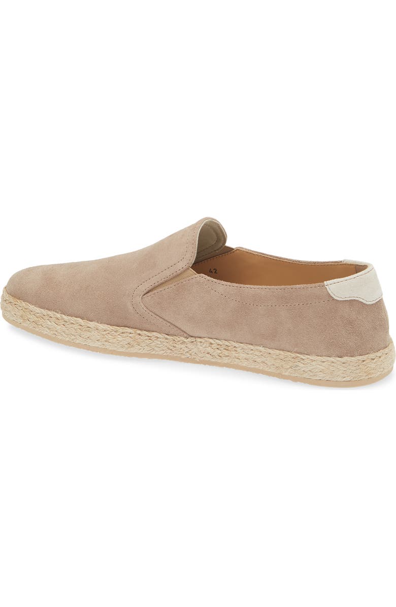 Brunello Cucinelli Suede Espadrille, Alternate, color, Cec49 Tan