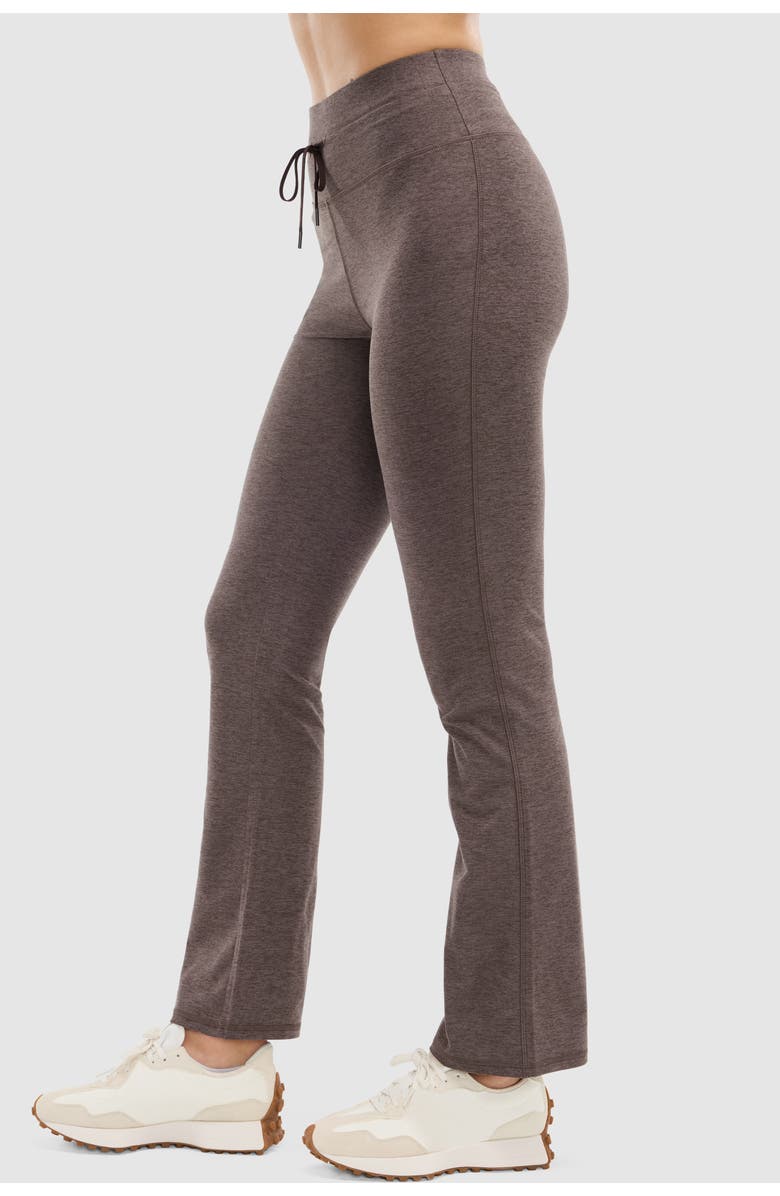 Peloton Dreamblend High Rise Flared Legging, Alternate, color, Cocoa