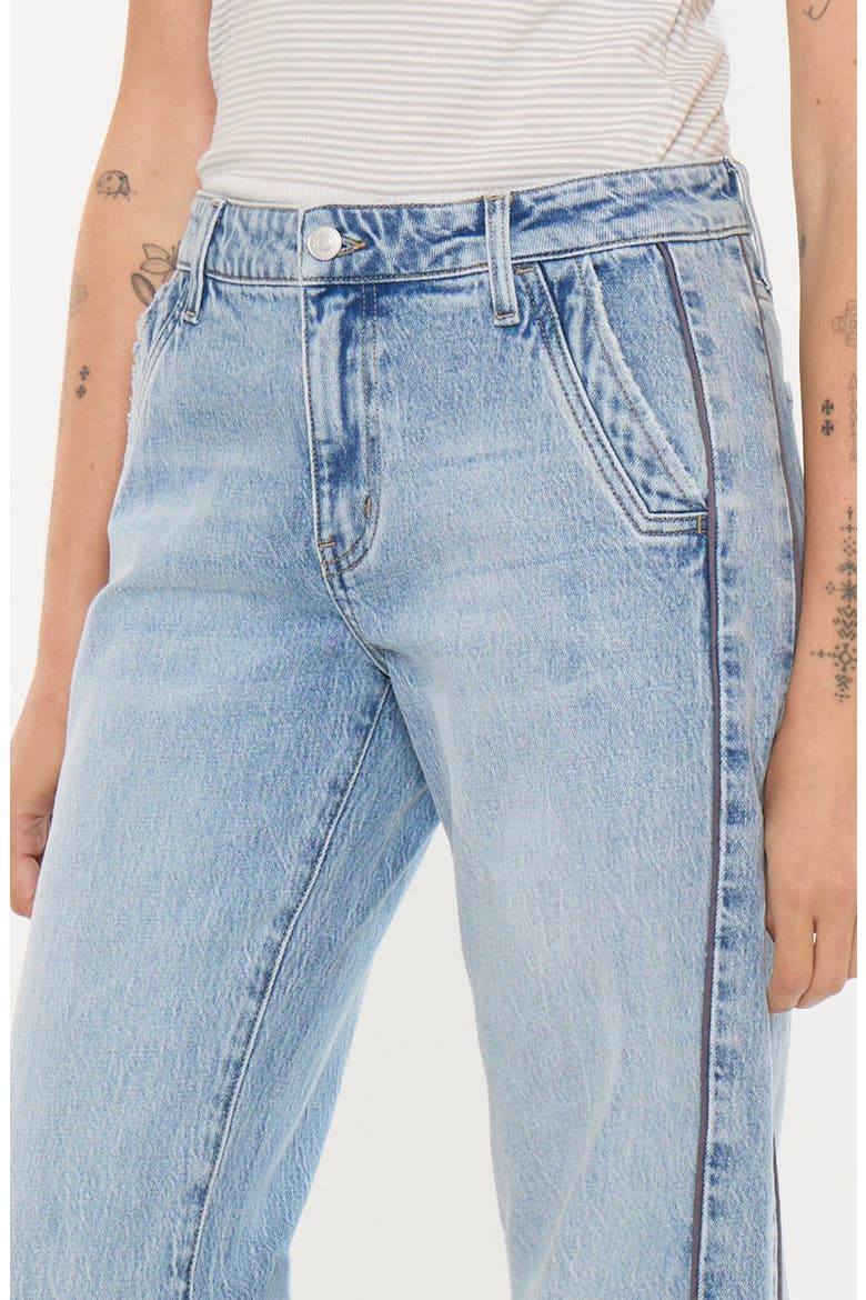 Mali Low Slung Baggy Jeans, Alternate, color, Medium Wash