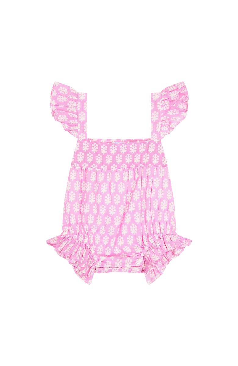 Mer St. Barth Chloe Romper, Main, color, Violet Booti