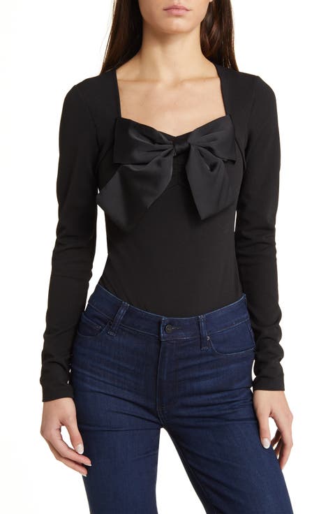 Dolly Tie Neck Bodysuit