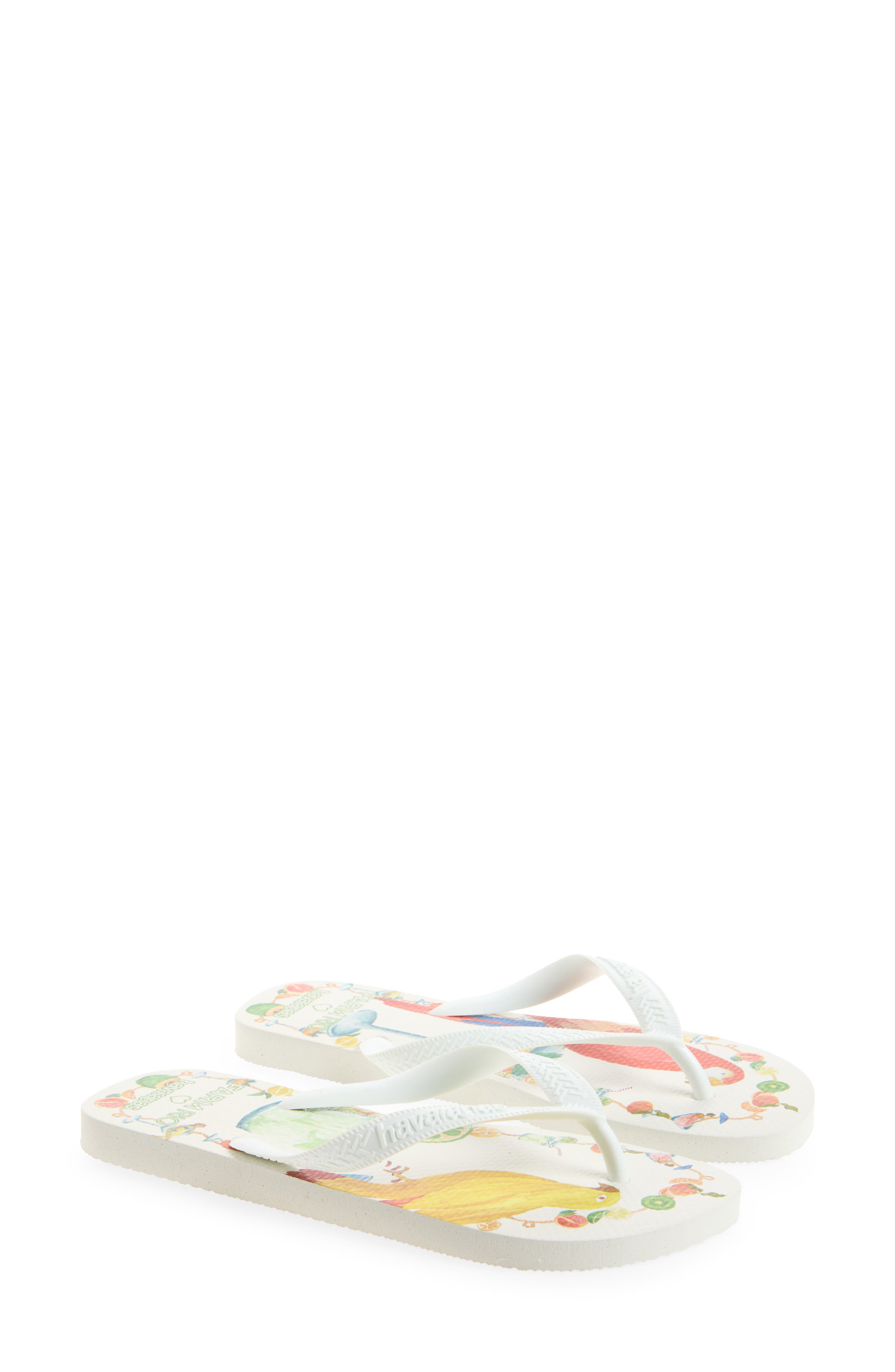 FARM Rio Flip Flop, Alternate, color, WHITE