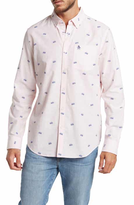 Original Penguin Camera Print Woven Shirt