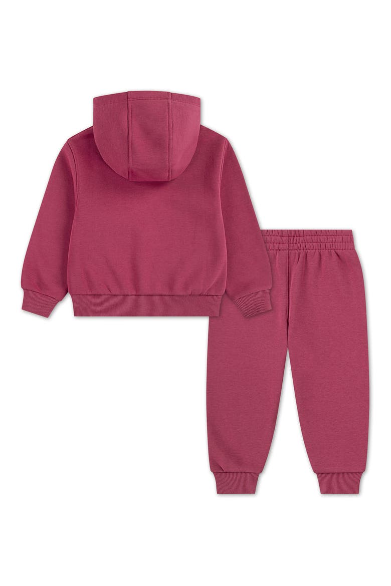 Kids' Pullover Hoodie and Joggers Set, Alternate, color, SWEET BEET