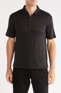rag & bone Classic Fit Solid Slub Jersey Polo