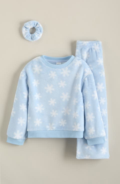 Kids' 3-Piece Cozy Plush Pajama Set