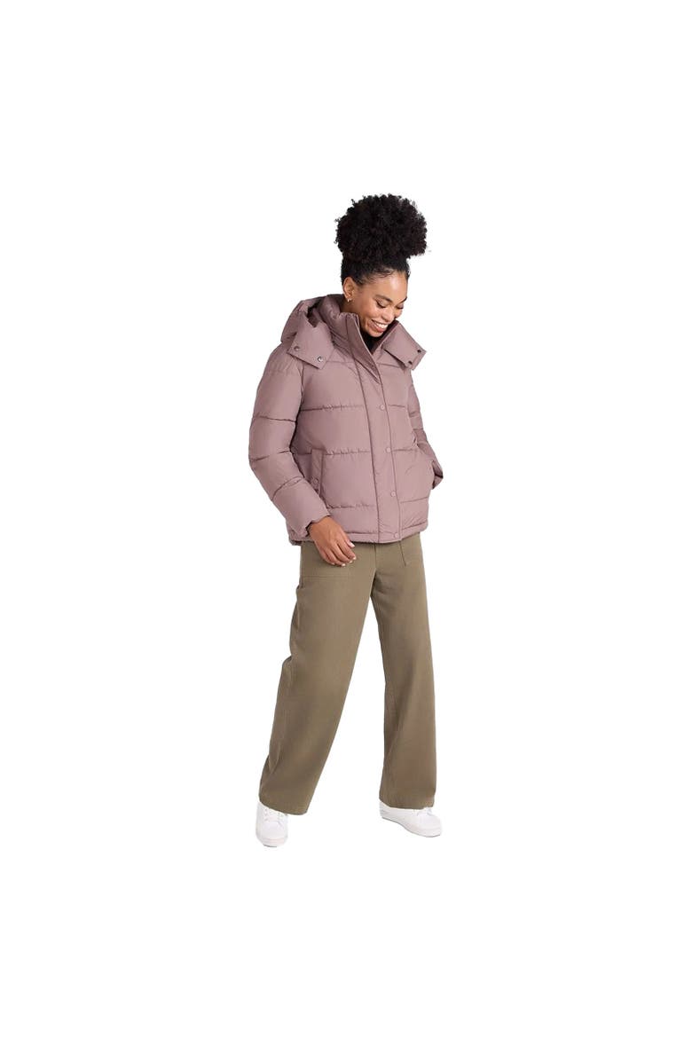 Maeve Puffer Jacket, Alternate, color, Taupe