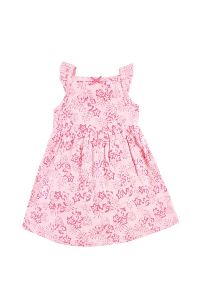 Hudson Baby 2Pk Sleeveless Dress, Alternate, color, Palm Leaf