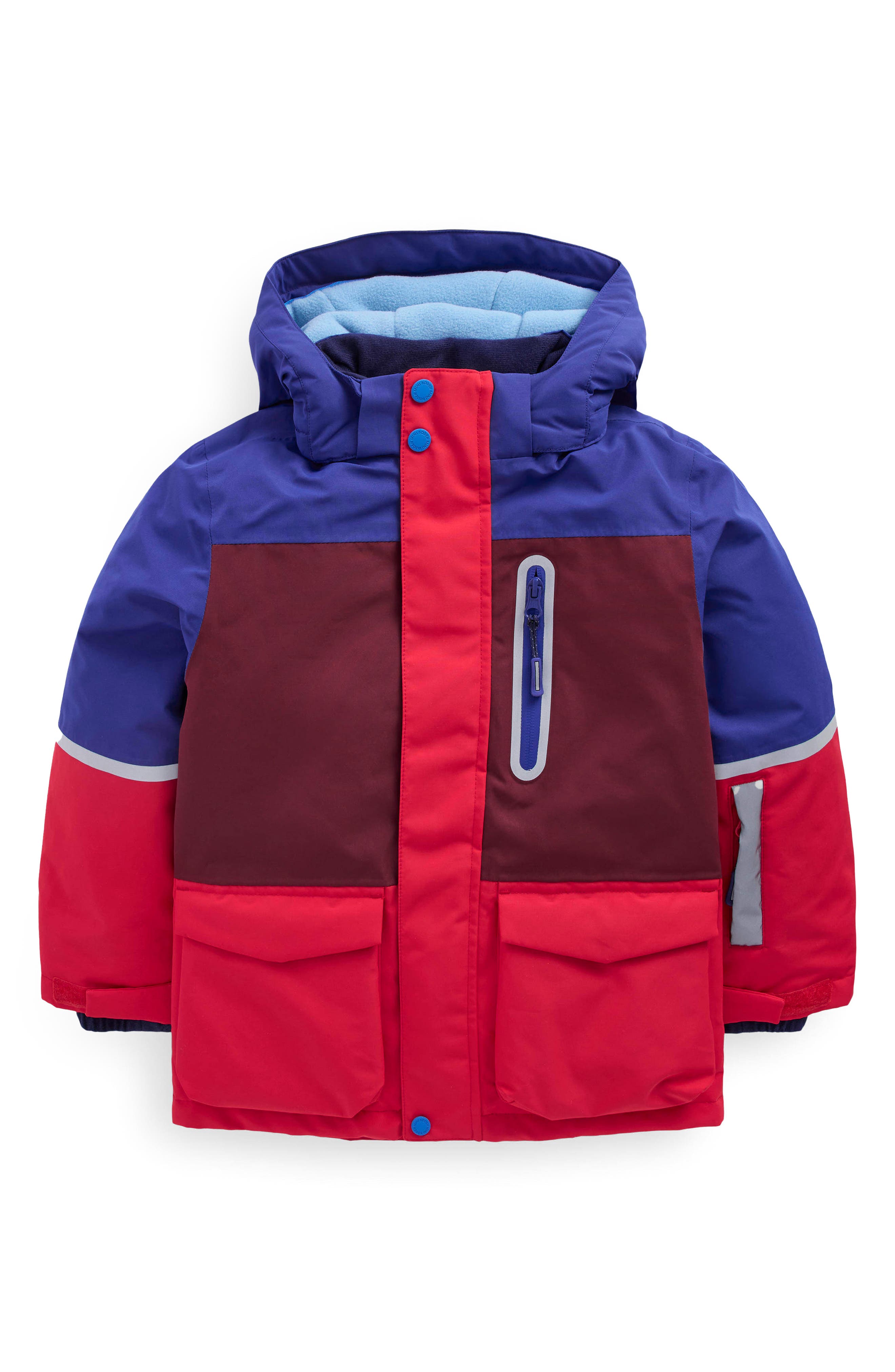 Mini Boden Kids' Waterproof Jacket