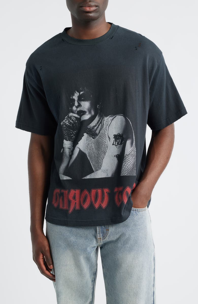 Rolling Loud Backstage Crew Graphic T-Shirt, Main, color, Black