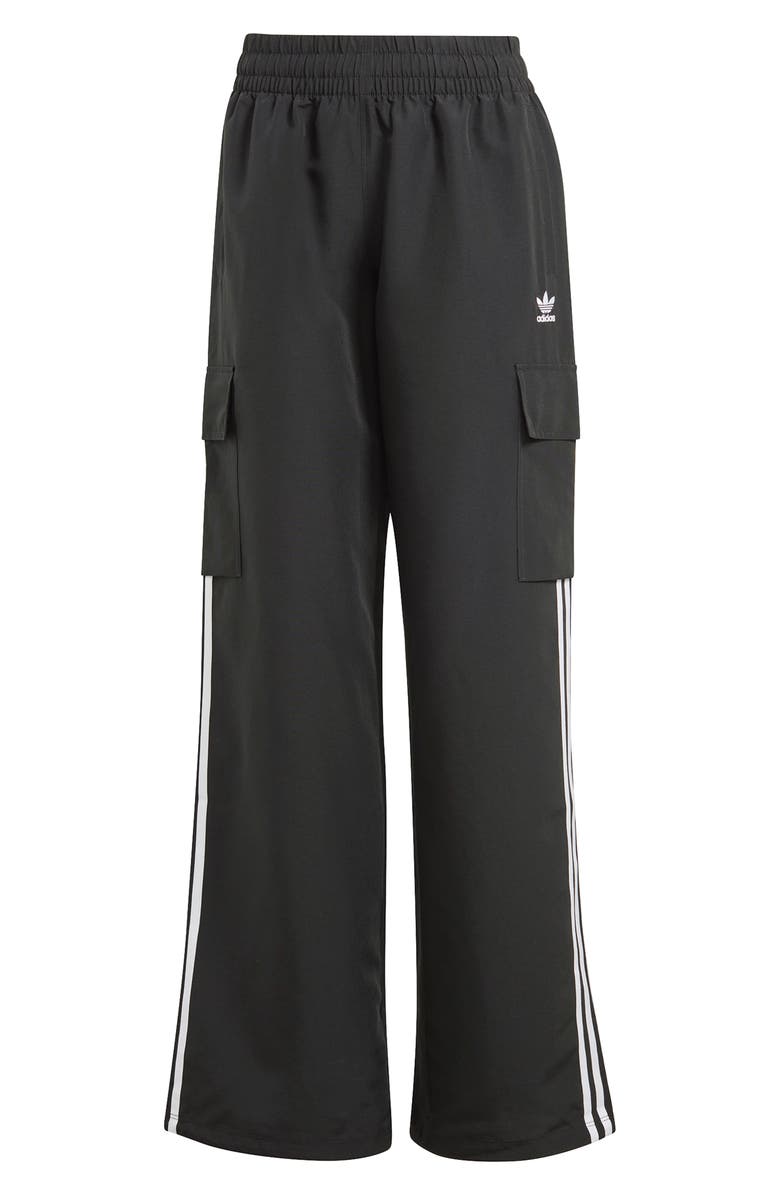 adidas 3-Stripes Recycled Polyester Cargo Pants, Alternate, color, 