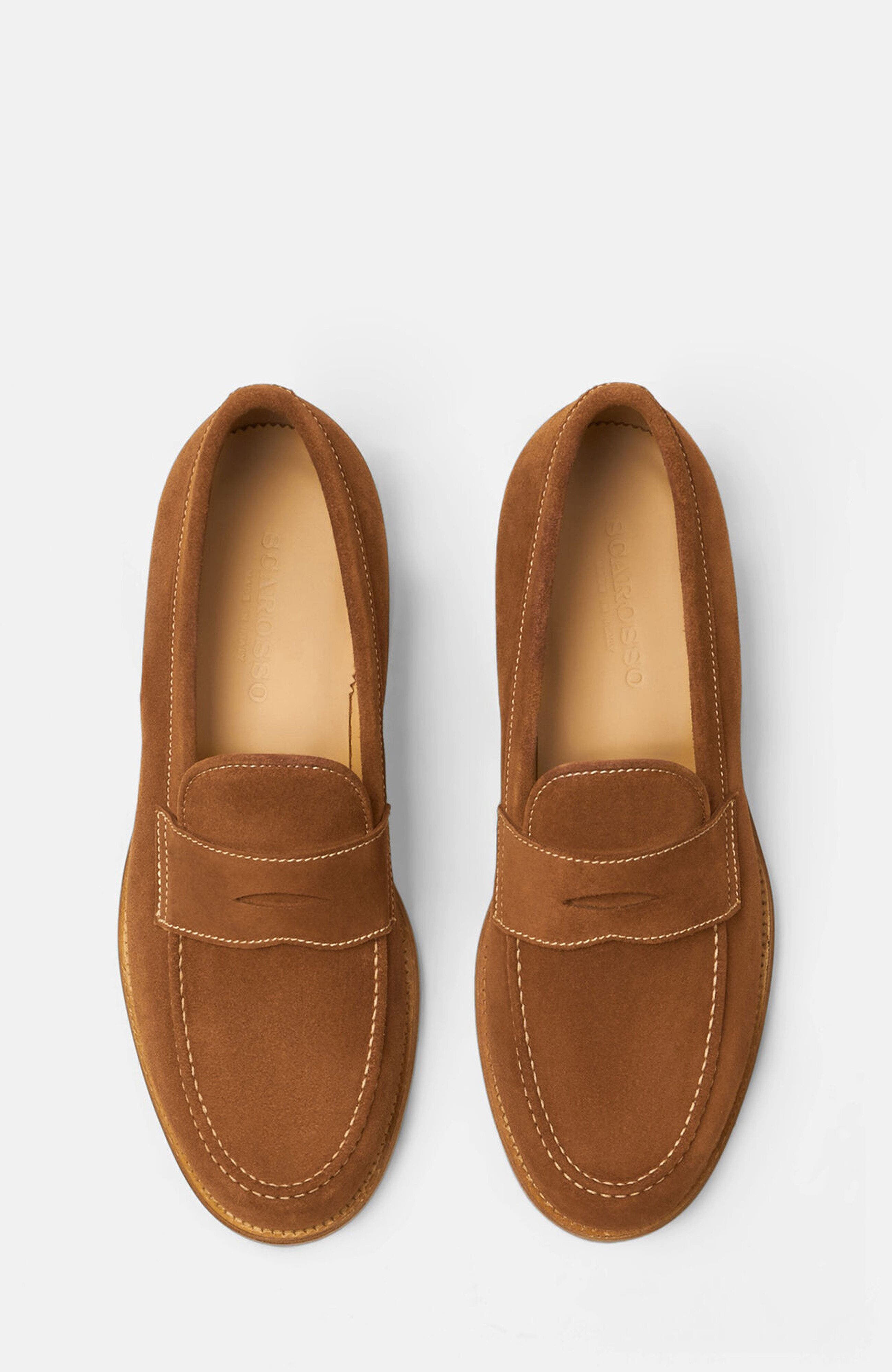 Edward Loafers, Alternate, color, Tan - Suede