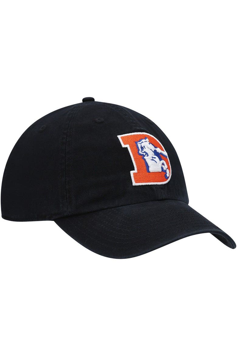 Men's '47 Black Denver Broncos Clean Up Legacy Adjustable Hat, Alternate, color, Black