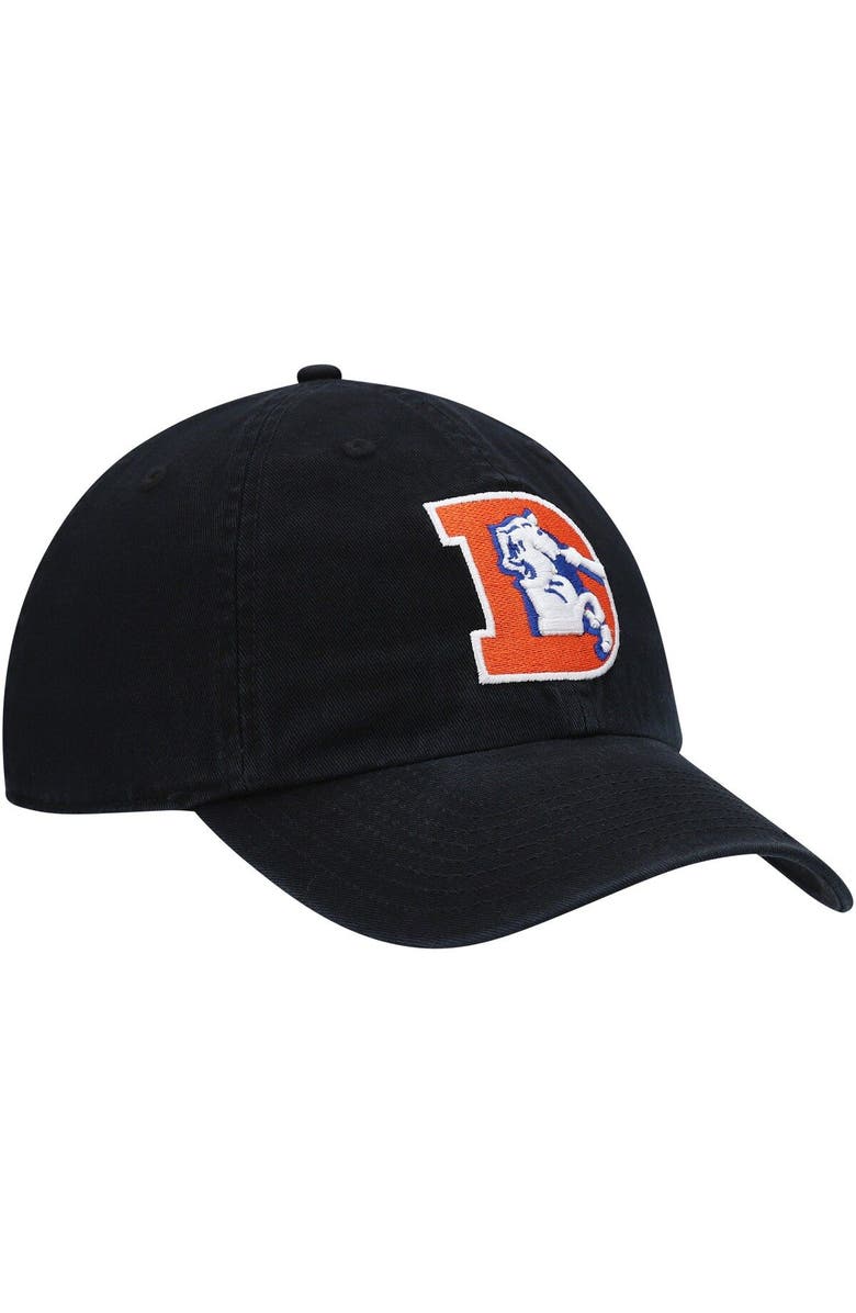 '47 Men's '47 Black Denver Broncos Clean Up Legacy Adjustable Hat, Alternate, color, Black