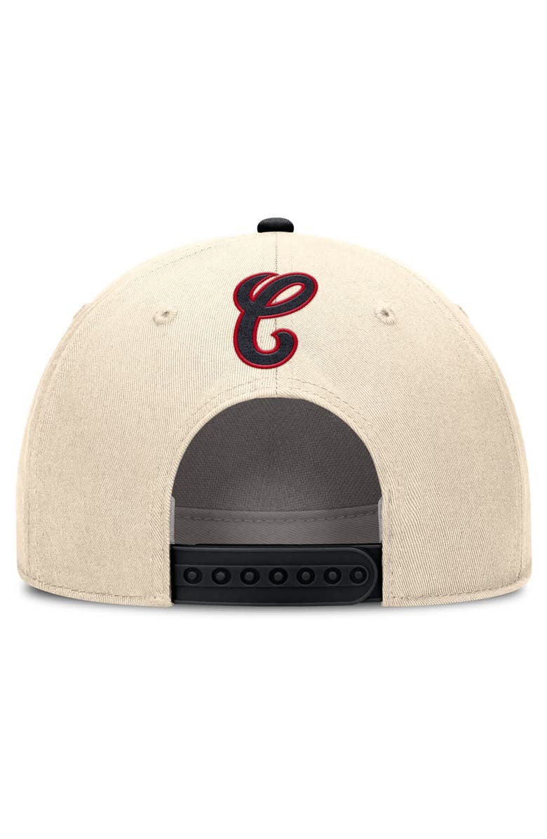 Nike Men's Nike Natural/Black Chicago White Sox Cooperstown Collection Rise Adjustable Hat, Alternate, color, Natural