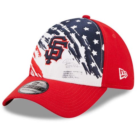 Men
s New Era Red San Francisco Giants 2022 4th of July 39THIRTY Flex Hat