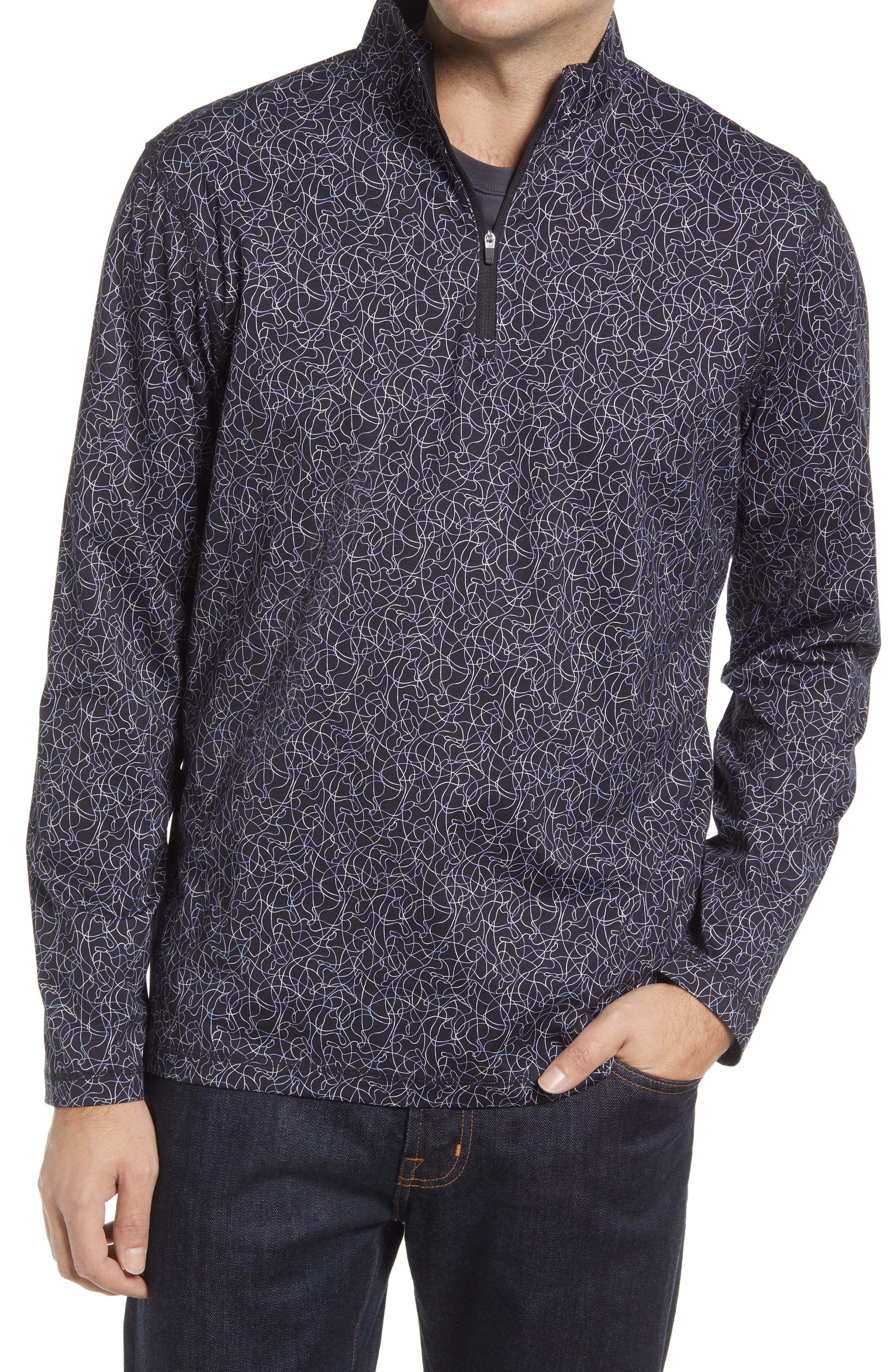 OoohCotton® Quarter Zip Pullover