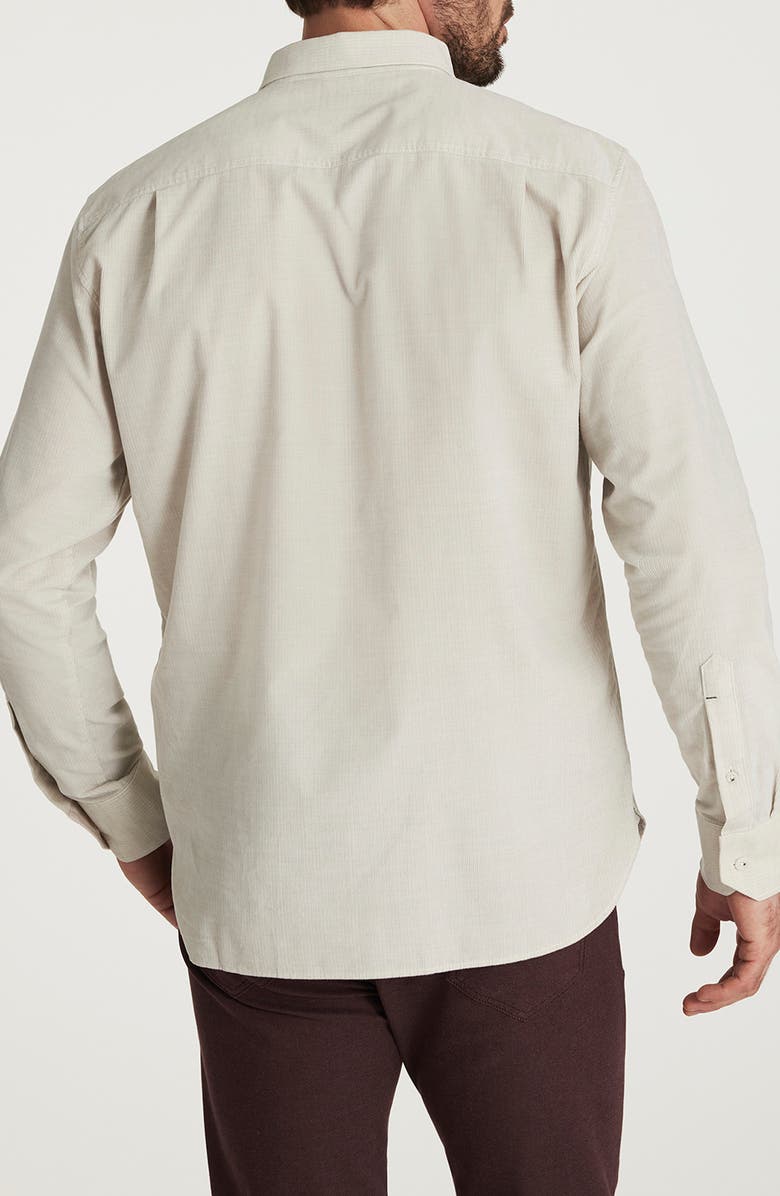 34 Heritage Corduroy Button-Up Shirt, Alternate, color, Beige